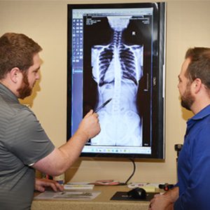 Chiropractor White Bear Lake MN John Mack Tyler Depaulis X-Ray